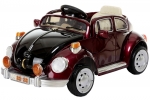 Электромобиль Farfello Volkswagen Beetle JE158 — красное вино пластик