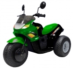 Электромобиль Autokinder Track Hero AK-2500 — Черно-Зеленый