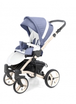Прогулочная коляска Esspero Grand Tour (шасси Beige GT) — Jeans Blue