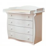 Пеленальный комод Красная звезда (Можга) С 265 — Белый