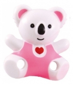 Клипса-держатель для пустышек Canpol "Медвежонок с сердечком" арт. 10/874 цвет  — розовый