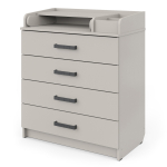 Комод АТОН Сириус-2 MARVIN 804 ЛДСП с шариковыми направляющими — кашемир