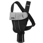 Рюкзак-кенгуру BabyBjorn Original Cotton — Noir / Gris granit / Jersey