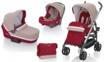 Коляска 3 в 1 Inglesina Zippy System Pro — Borgogna