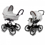 Коляска 2 в 1 Navington Caravel (большие колеса) — Zanzibar (зима)