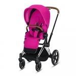 Прогулочная коляска Cybex Priam III (шасси Chrome) — Fancy Pink
