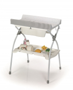 Пеленальный столик BabyLand by RAL-GOM New Rodi 2 в 1 — Серый (Little Sea)