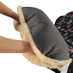 Муфта для рук на коляску — Темно - серый