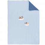 Плед 100х135 см Nattou — Jim & Bob Собачка и Енот 333344