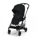 Прогулочная коляска Cybex Melio — Carbon Magic Black с дождевиком