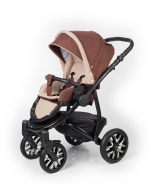 Прогулочная коляска Esspero Discovery (шасси Black) — Brown Beige