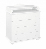 Пеленальный комод  КубаньЛесстрой АБ33.2 — белый
