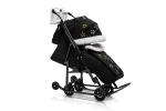 Санки-коляска Pikate Limited Edition — Black