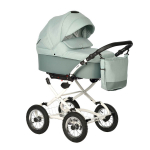 Коляска 2 в 1 Indigo BARBARA Classic — шалфей