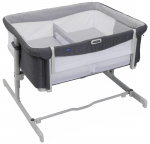 Кроватка CHICCO NEXT2ME TWIN — MAGNET GREY