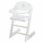 Кукольный стульчик ROBA Stella — Белый