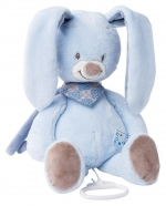 Мягкая музыкальная игрушка Nattou Soft Toy Alex Bibou — Кролик 321044