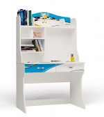 Стол с надстройкой ABC-KING La-Man — голубой