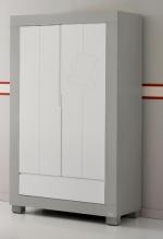 Детский шкаф Micuna Neus A-1390 — Grey/White