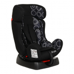Автокресло Bambola Piloto — Черный/Круги