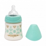 Бутылка Suavinex "Haute Couture NEW" от 0+ 150мл  с силиконовой круглой соской — зеленый