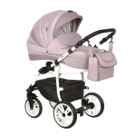 Коляска 2 в 1 Indigo INDIGO  — темная пудра