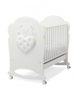 Детская кроватка Erbesi Elite — белый