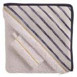 Махровое полотенце с уголком и варежка для купания Red Castle Hooded Towel — Sailor