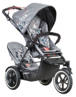 Коляска для двойни Phil and Teds Sport (Navigator 2) — Graffiti