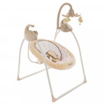 Электрокачели Pituso Carino — BEIGE/Бежевый МИШКИ