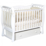 Детская кроватка АНТЕЛ Luiza 3 УМ — Белый