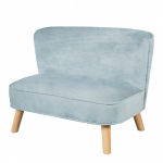 Детский велюровый диван ROBA Lil Sofa — Голубой
