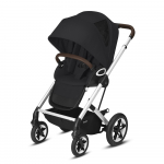 Прогулочная коляска Cybex Talos S Lux — Deep Black с дождевиком