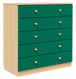 Комод ANTEMI Fred — Зеленый/Винченца