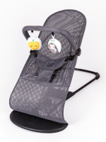 Шезлонг Amarobaby Baby time — Серый