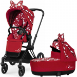 Коляска 2 в 1 Cybex Priam III Jeremy Scott Petticoat — Matt Black