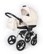 Коляска для новорожденных Esspero I-Nova (шасси White) — Cream