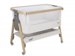 Колыбель Tutti Bambini CoZee, с колесами — Oak and Silver 211205/3596