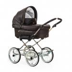Коляска 2 в 1 Emmaljunga Mondial Leatherette (шасси de Luxe) — Esspreso Leatherette