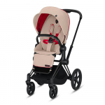 Прогулочная коляска Cybex Priam Ferrari — Silver Grey (Matt Black)