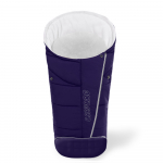 Конверт в коляску Esspero Maris Plus (флис + натуральный мех) — Navy