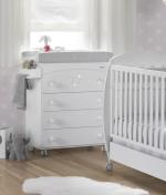 Пеленальный комод Micuna Valeria Luxe B-1674 — White