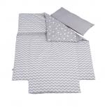 Одеяло с пододеяльником наволочка Micuna Harmony Plus TX-1761 120х60 — Etnico Grey