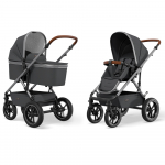 Коляска 2 в 1 Moon Nuova Air — Anthrazit (302) 2021