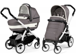 Коляска 2 в 1 Peg Perego Book 51 XL Modular (шасси White/Black) — Ascot