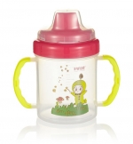 Тренировочный поильник непроливайка Farlin, 200 мл. — Розовый