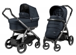 Коляска 2 в 1 Peg Perego Book S Pop Up Combo — Luxe Bluenight