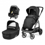 Коляска 3 в 1 Peg Perego Veloce SL Modular — Black Shine