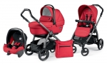 Коляска 3 в 1 Peg Perego Book S XL Modular System (шасси Jet) — Mod Red