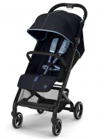 Прогулочная коляска Cybex Beezy — Ocean Blue с дождевиком и бампером